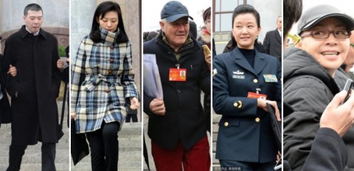 明星两会报到:宋祖英军装朴素 周涛穿衣时髦 明星两会报到:宋祖英军装朴素 周涛穿衣时髦