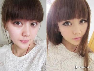 韩国女生甜美 妆容教程