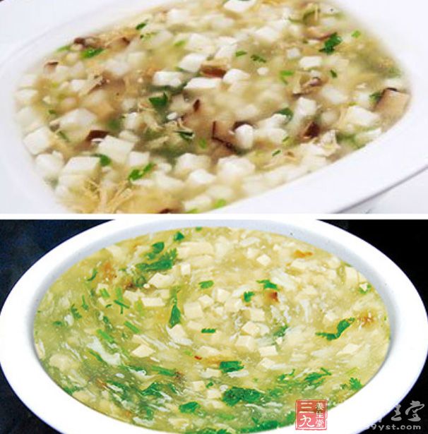 山药豆腐羹 山药豆腐羹