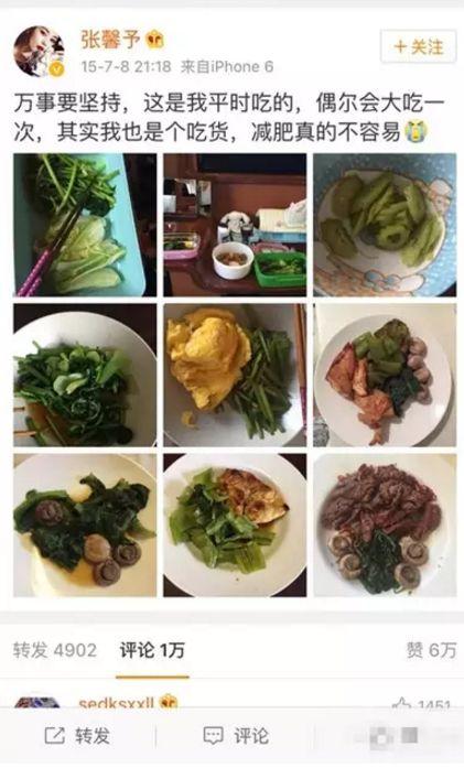 16位女明星减肥食谱公开,要胖要瘦你们自己看着办!